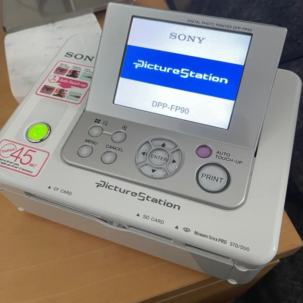 SONY Picture photo printer station DPP-FP90 bundle